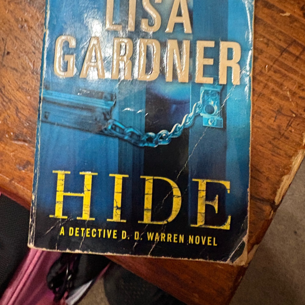 'Hide' Novel - Blue Cover